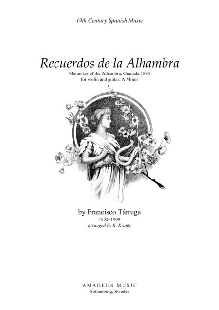 recuerdos de la alhambra violin ricci pdf